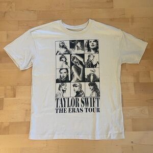 New Official Taylor Swift Eras Tour shirt from concert, size xs, oversized fit